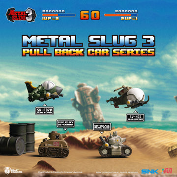 Beast Kingdom PBC-011 METAL SLUG 3 Series Pull Back Car Set